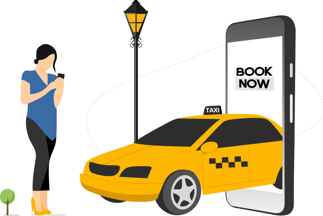 Taxi Illustration
