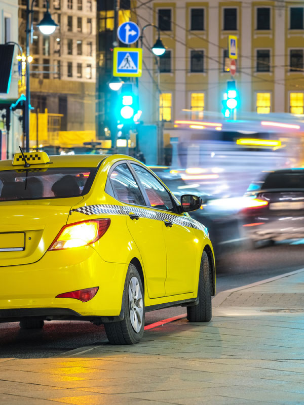 Driving taxi